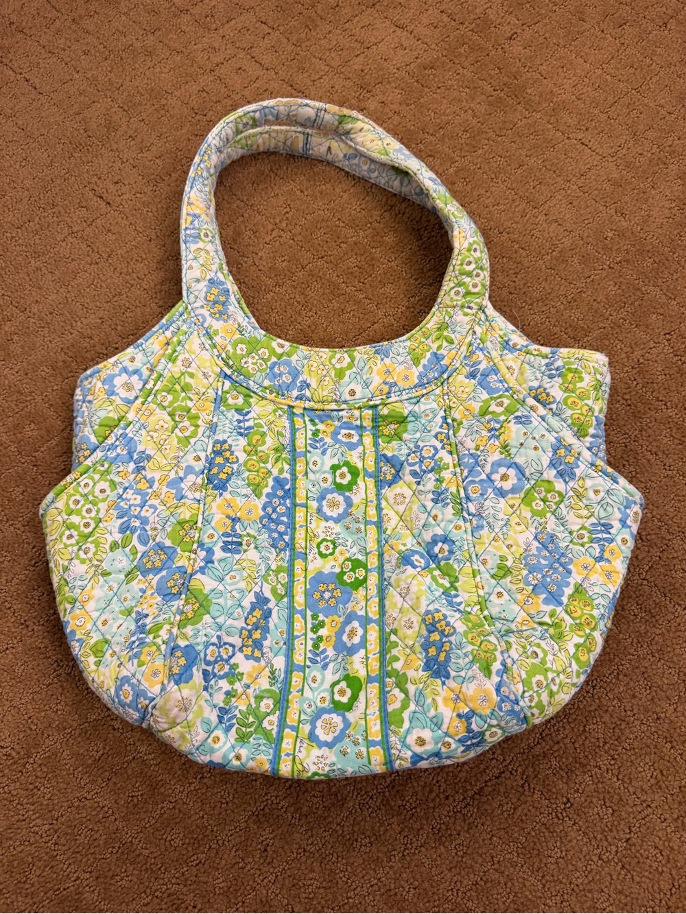 Vera Bradley English Meadow Shoulder Bag Retired Pattern